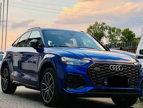 samochody osobowe Audi Q5 Sportback cena 239000 przebieg: 45000, rok produkcji 2021 z Olszyna